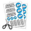 Stickerbogen (zum selbst ausschneiden)