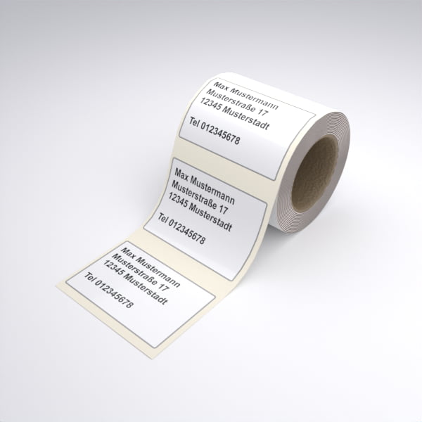 Adressetiketten