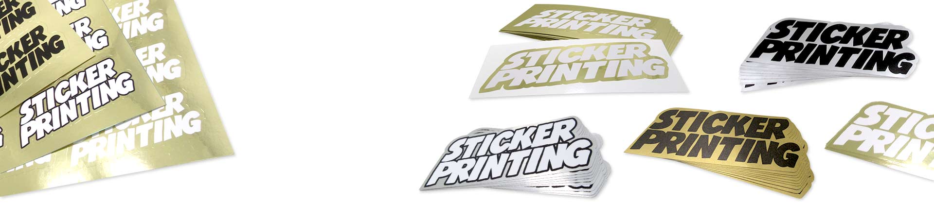 Metallische Aufkleber  Silber Gold Chrome Folie Sticker express drucken.